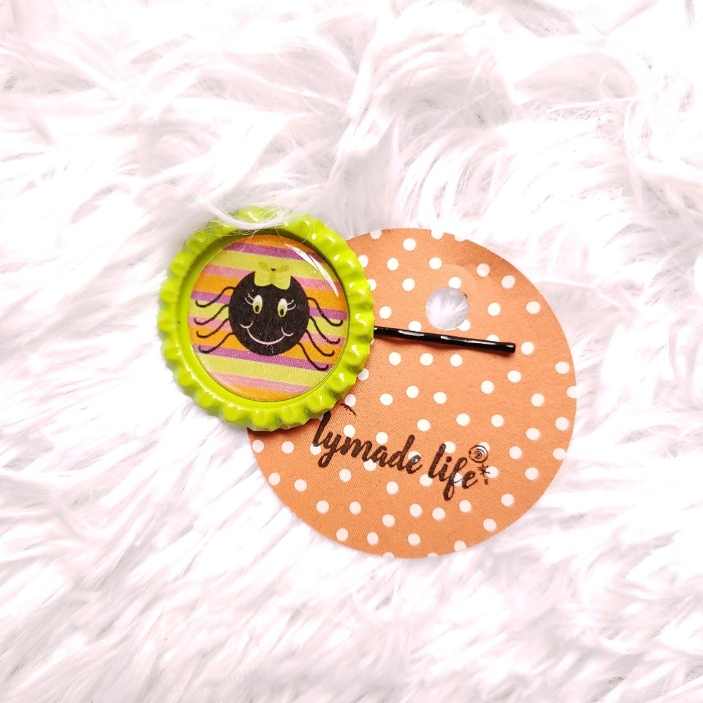 2 pc Halloween Spider Hairpin Assortment